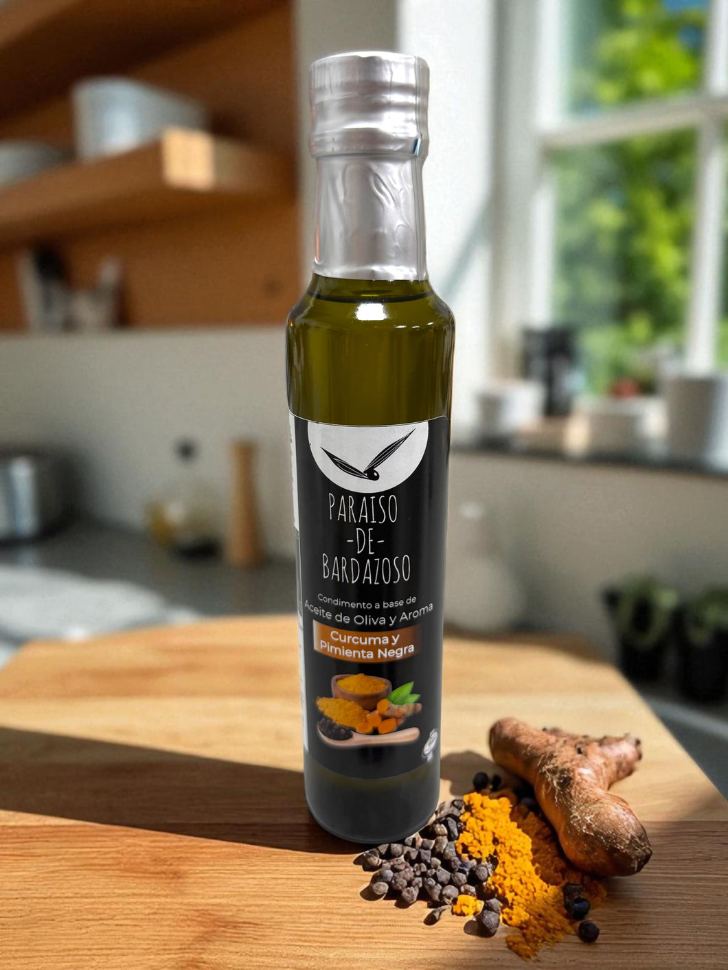 AOVE Aromatizado Con Cúrcuma y Pimienta 250ML